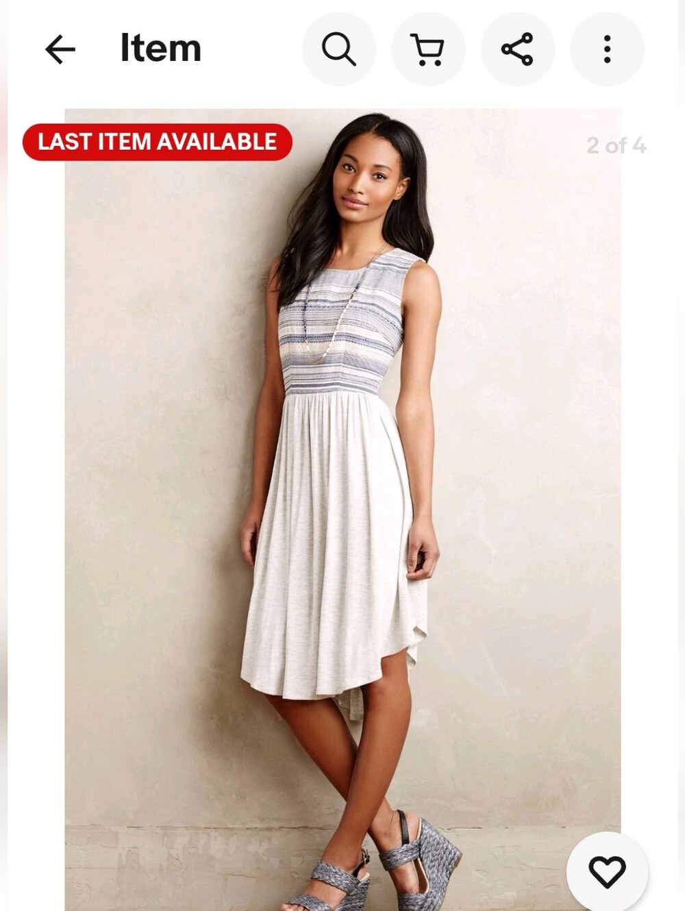 Dolen Left Coast Collection Sabado Dress Medium